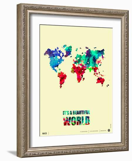 It's a Beautifull World Poster 2-NaxArt-Framed Art Print