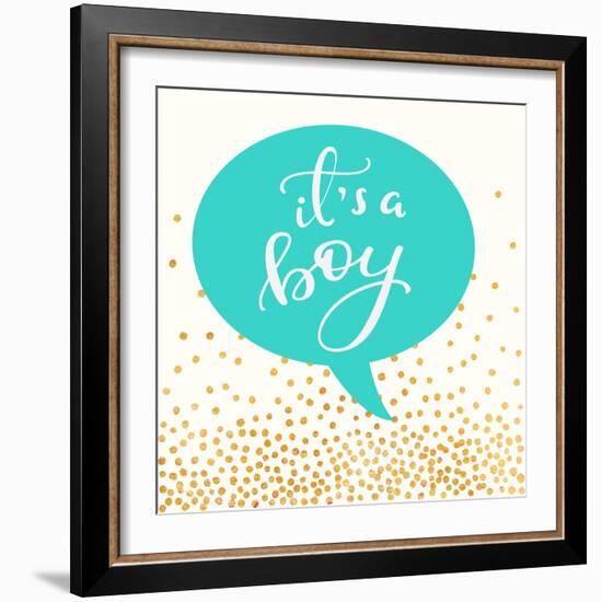 It's A Boy-Evangeline Taylor-Framed Art Print