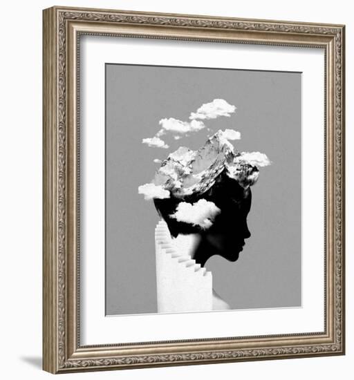 It's a Cloudy Day-Robert Farkas-Framed Art Print