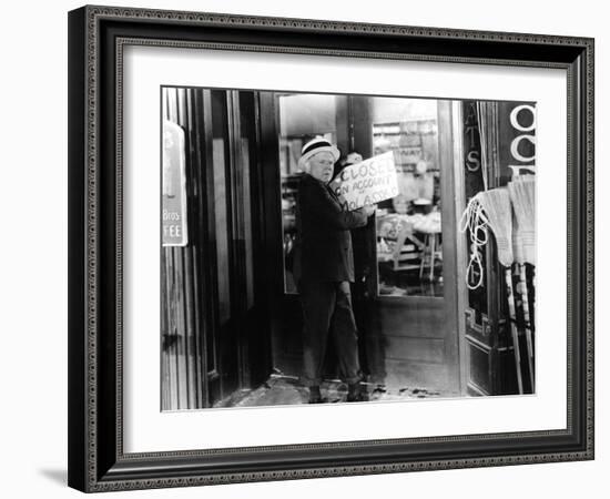 It's A Gift, W.C. Fields, 1934-null-Framed Photo