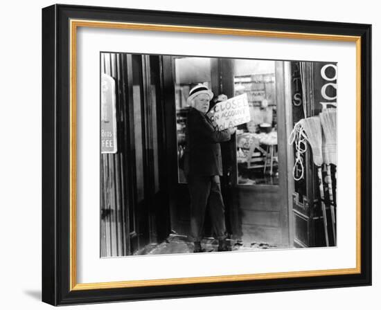 It's A Gift, W.C. Fields, 1934-null-Framed Photo