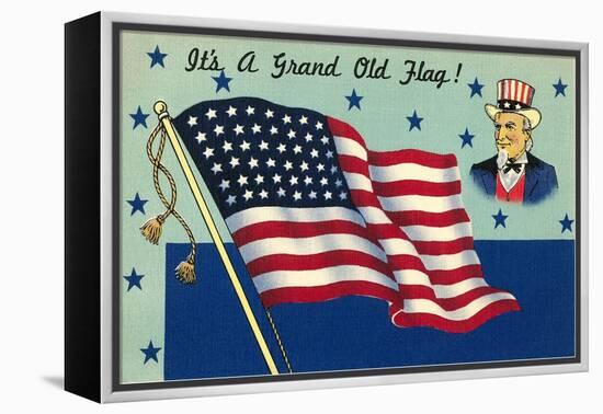 It's a Grand Old Flag-null-Framed Stretched Canvas