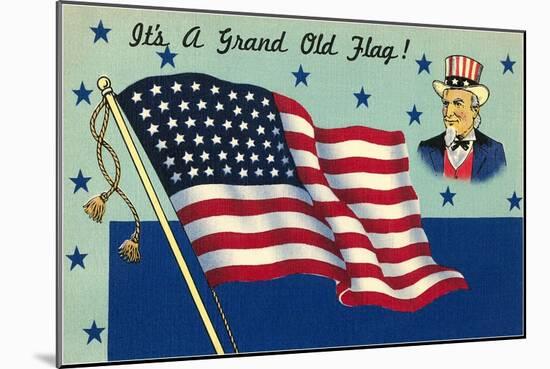 It's a Grand Old Flag-null-Mounted Art Print