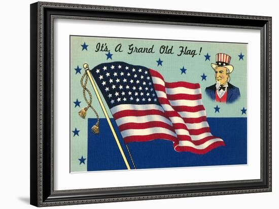 It's a Grand Old Flag-null-Framed Art Print