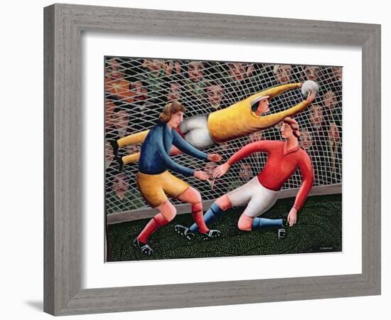 It's a Great Save-Jerzy Marek-Framed Giclee Print