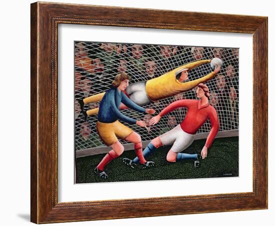 It's a Great Save-Jerzy Marek-Framed Giclee Print