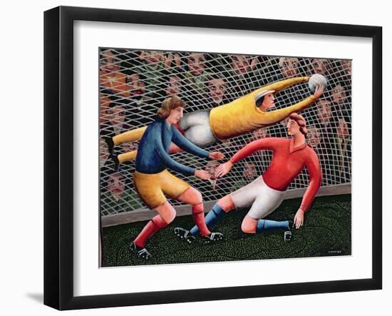 It's a Great Save-Jerzy Marek-Framed Giclee Print