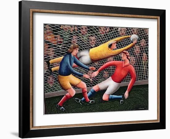 It's a Great Save-Jerzy Marek-Framed Giclee Print