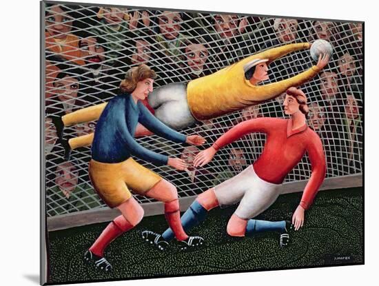 It's a Great Save-Jerzy Marek-Mounted Giclee Print