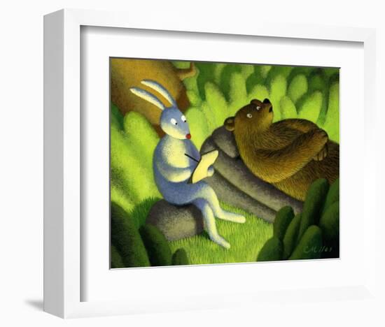 It's a Jungle Out There-Chris Miles-Framed Art Print