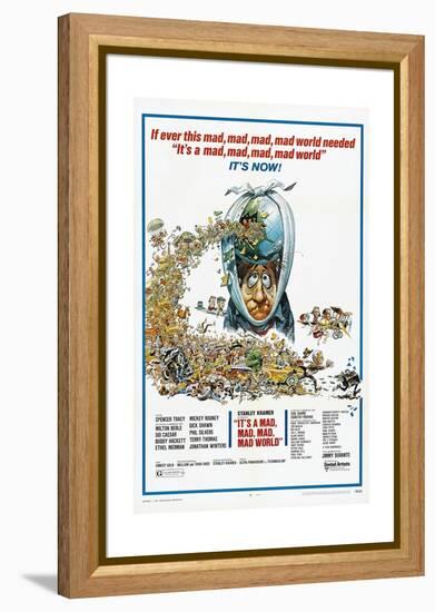 It's a Mad Mad Mad Mad World, 1963-null-Framed Premier Image Canvas