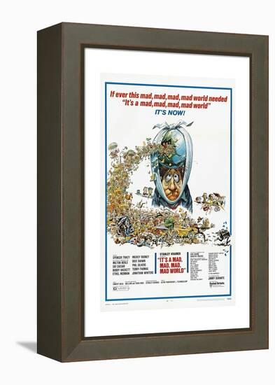 It's a Mad Mad Mad Mad World, 1963-null-Framed Premier Image Canvas