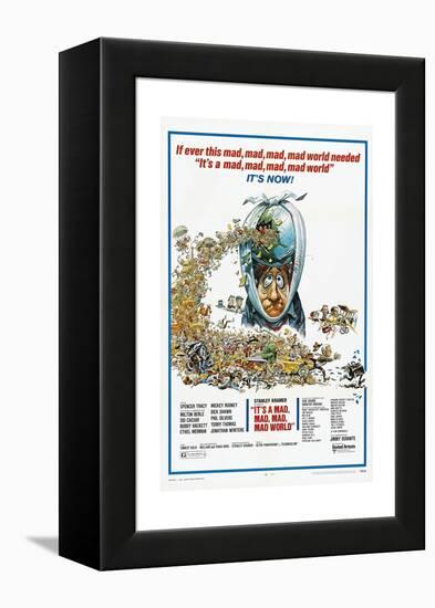 It's a Mad Mad Mad Mad World, 1963-null-Framed Premier Image Canvas