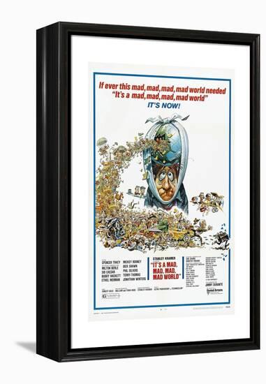 It's a Mad Mad Mad Mad World, 1963-null-Framed Premier Image Canvas