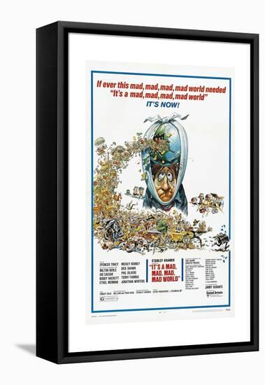 It's a Mad Mad Mad Mad World, 1963-null-Framed Premier Image Canvas