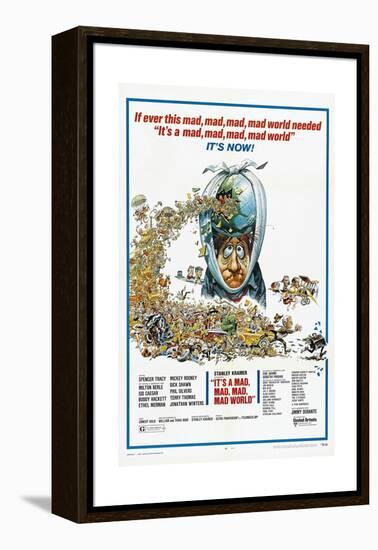 It's a Mad Mad Mad Mad World, 1963-null-Framed Premier Image Canvas