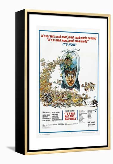 It's a Mad Mad Mad Mad World, 1963-null-Framed Premier Image Canvas