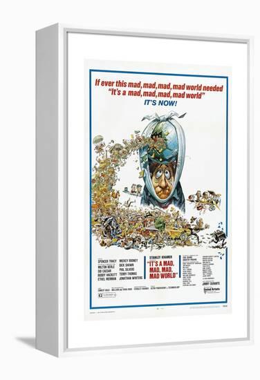 It's a Mad Mad Mad Mad World, 1963-null-Framed Premier Image Canvas