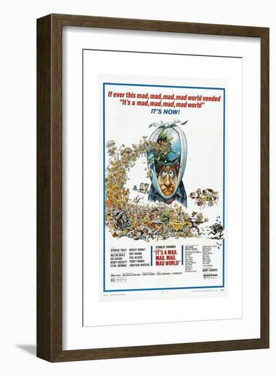 It's a Mad Mad Mad Mad World, 1963-null-Framed Giclee Print