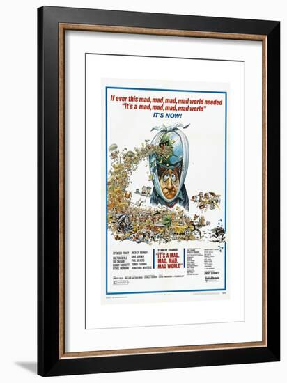 It's a Mad Mad Mad Mad World, 1963-null-Framed Giclee Print