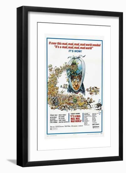 It's a Mad Mad Mad Mad World, 1963-null-Framed Giclee Print