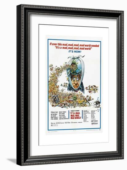 It's a Mad Mad Mad Mad World, 1963-null-Framed Giclee Print