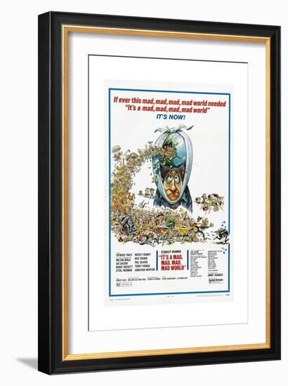 It's a Mad Mad Mad Mad World, 1963-null-Framed Giclee Print