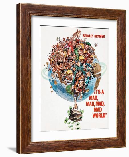 It's a Mad Mad Mad Mad World, 1963-null-Framed Giclee Print