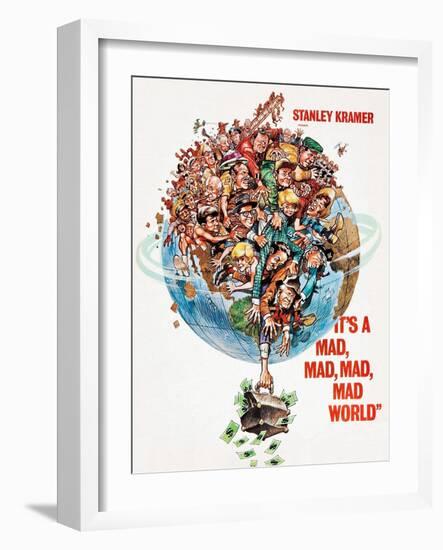 It's a Mad Mad Mad Mad World, 1963-null-Framed Giclee Print