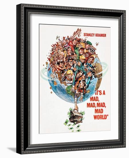 It's a Mad Mad Mad Mad World, 1963-null-Framed Giclee Print