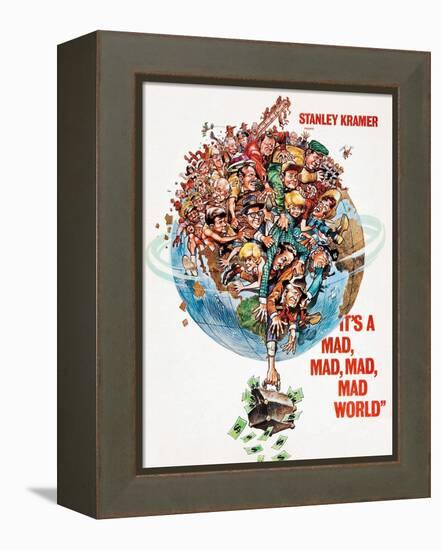 It's a Mad Mad Mad Mad World, 1963-null-Framed Premier Image Canvas