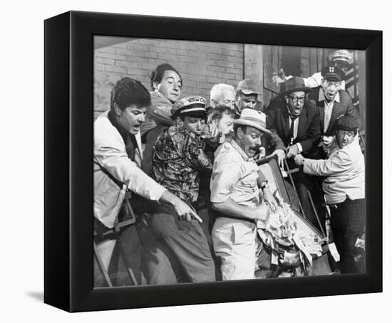 It's a Mad Mad Mad Mad World-null-Framed Stretched Canvas