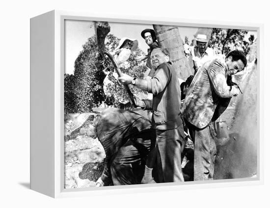 It's a Mad Mad Mad Mad World-null-Framed Stretched Canvas