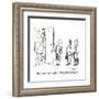 "It's a major fixer-upper.  How's your marriage?" - New Yorker Cartoon-David Sipress-Framed Premium Giclee Print