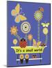 It's a Small World Flag-Mindy Howard-Mounted Giclee Print