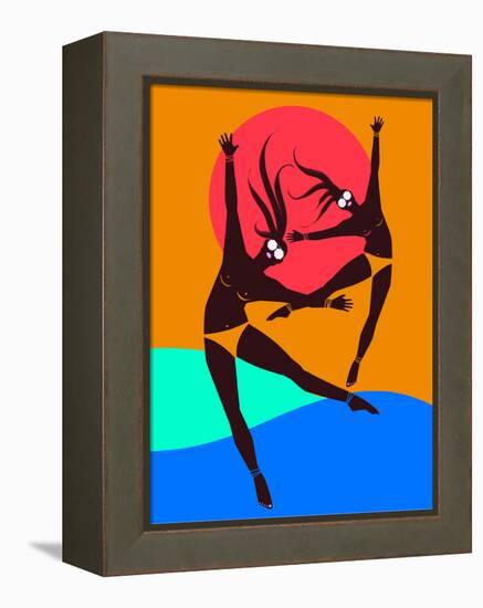 It’s a Vibe-Erin K. Robinson-Framed Stretched Canvas