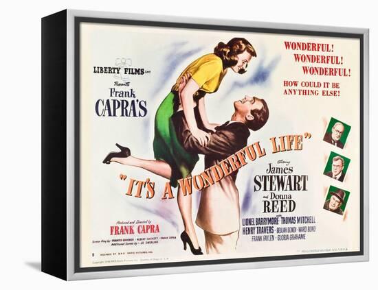 It's a Wonderful Life, 1946-null-Framed Stretched Canvas