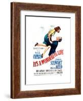It's a Wonderful Life, Donna Reed, James Stewart, 1946-null-Framed Photo