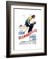 It's a Wonderful Life, Donna Reed, James Stewart, 1946-null-Framed Photo