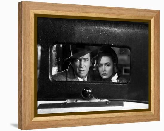 It's a Wonderful Life, Donna Reed, James Stewart, 1946-null-Framed Stretched Canvas