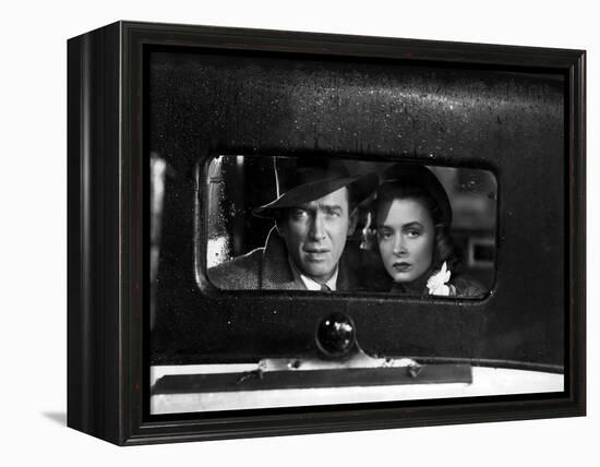 It's a Wonderful Life, Donna Reed, James Stewart, 1946-null-Framed Stretched Canvas