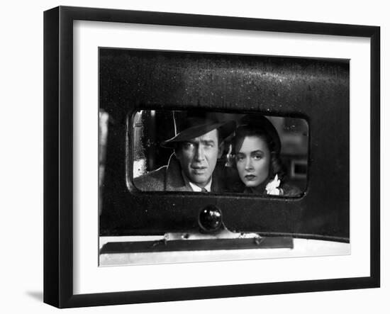 It's a Wonderful Life, Donna Reed, James Stewart, 1946-null-Framed Photo