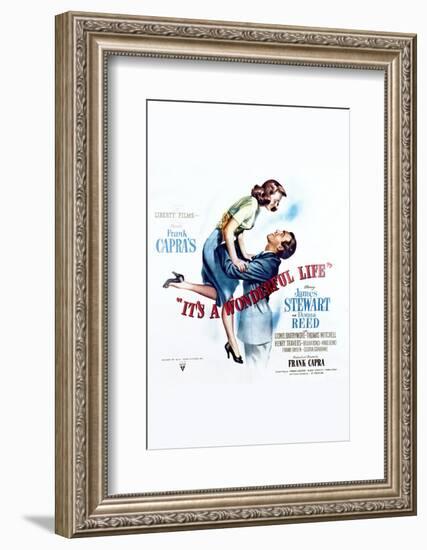 It's a Wonderful Life - Movie Poster Reproduction-null-Framed Photo