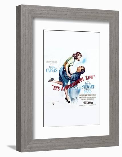 It's a Wonderful Life - Movie Poster Reproduction-null-Framed Photo