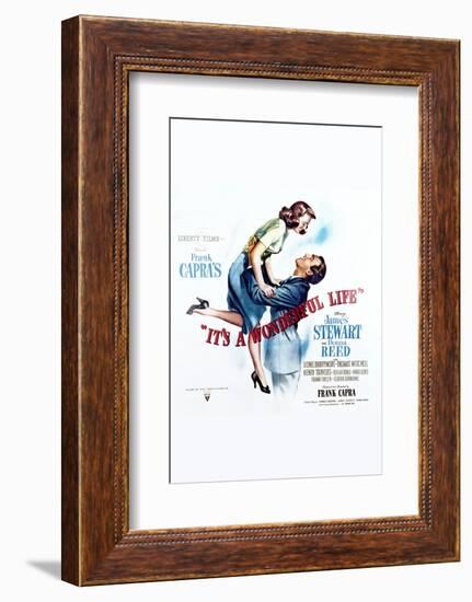 It's a Wonderful Life - Movie Poster Reproduction-null-Framed Photo