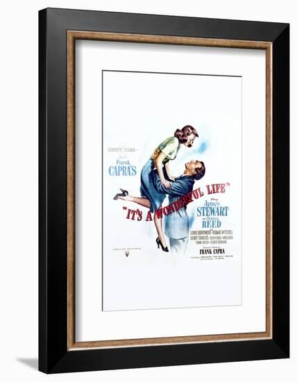 It's a Wonderful Life - Movie Poster Reproduction-null-Framed Photo