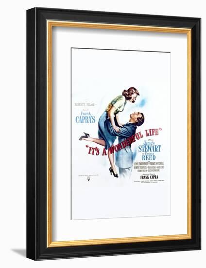 It's a Wonderful Life - Movie Poster Reproduction-null-Framed Photo