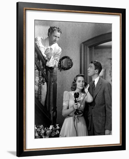 It's A Wonderful Life, Sarah Edwards, Donna Reed, James Stewart, 1946-null-Framed Photo