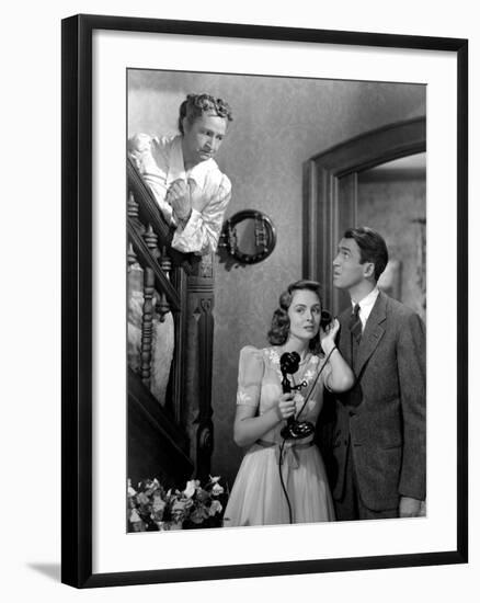 It's A Wonderful Life, Sarah Edwards, Donna Reed, James Stewart, 1946-null-Framed Photo