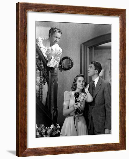 It's A Wonderful Life, Sarah Edwards, Donna Reed, James Stewart, 1946-null-Framed Photo